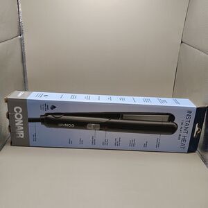 Conair Instant Heat Flat Iron 1" Ceramic Technology Dual Voltage